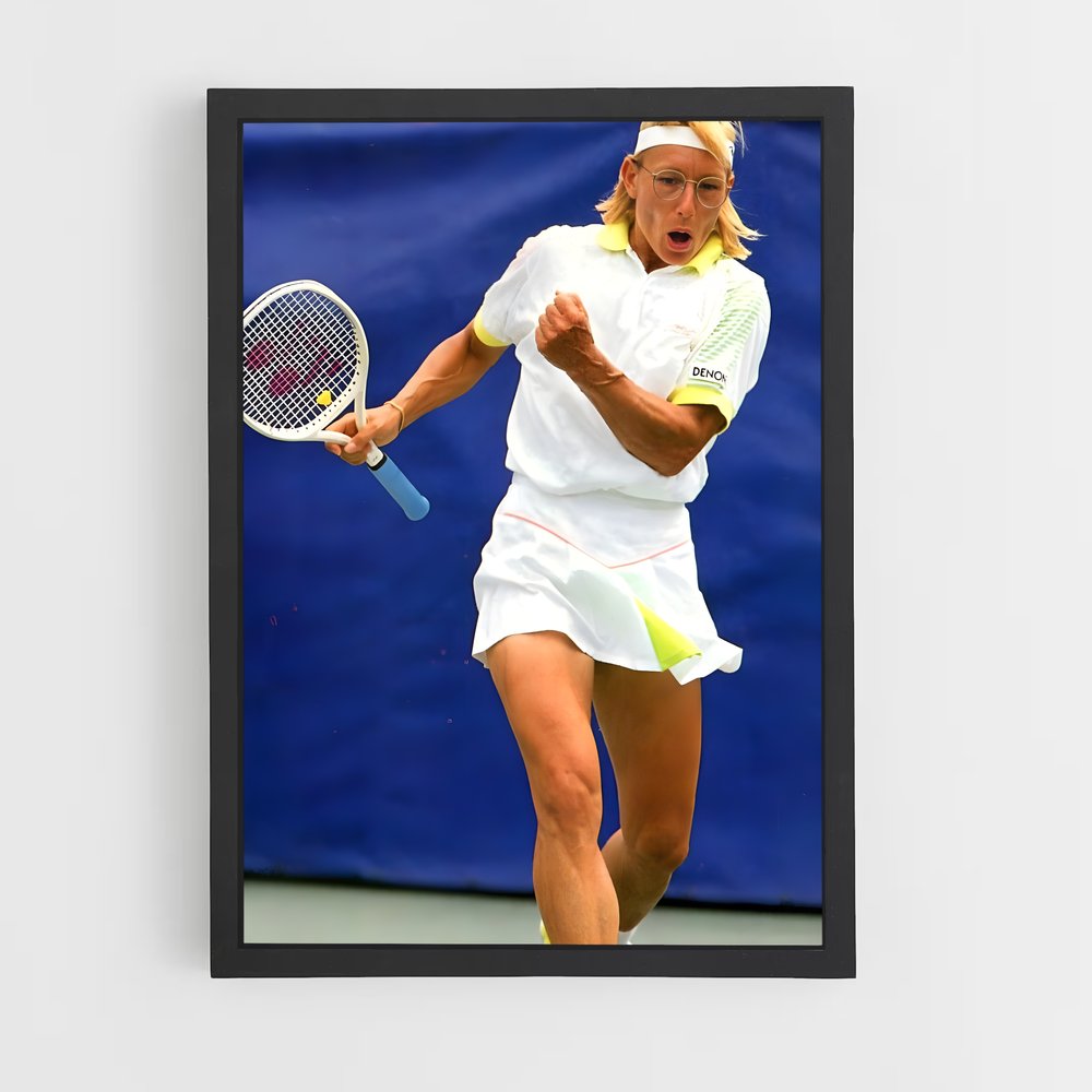 Poster Martina navratilova – affiche Tennis (vue 2)